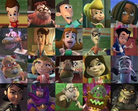 jimmy neutron personajes|List of Jimmy Neutron characters